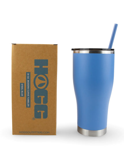 30oz POWDER COATED MODERN CURVE TUMBLER