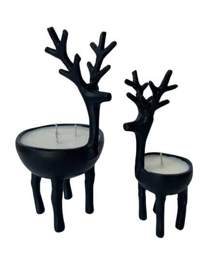 On Dasher, On Dancer Candle Set - By the Fire