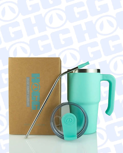 20oz POWDER COATED GRIPPY TUMBLER