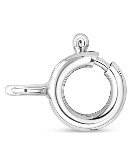 14K White Gold 3-Prong Set Heart Shaped Solitaire Lab Grown Diamond 18" Pendant Necklace (F-G Color, VS2-SI1 Clarity)