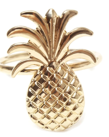 Tropical Napkin Ring Set of 6