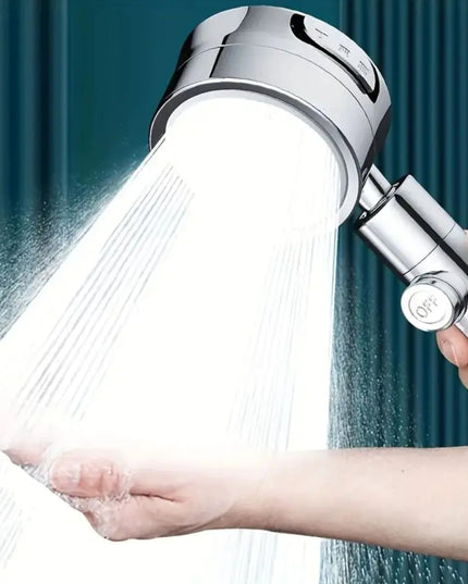 Circular 3 Speed High-pressure Handheld Shower Head