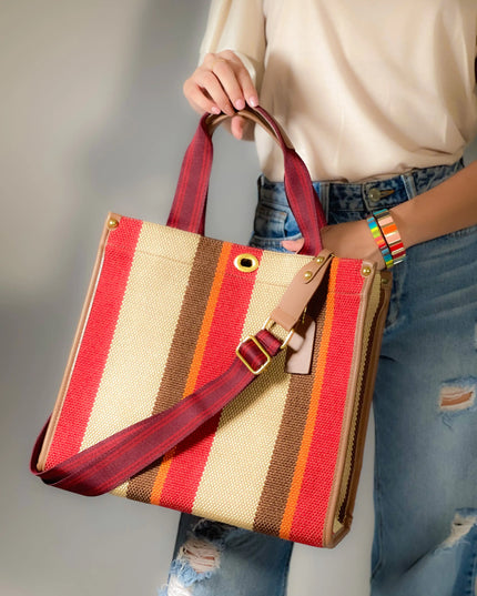 Stripe Tote