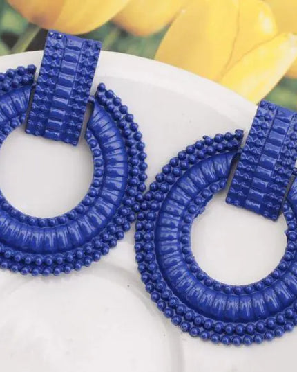 Petra -Blue Earrings