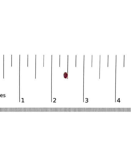 14K Gold Oval Cut Gemstone Birthstone 5x3 mm Stud Earrings