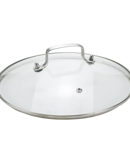10\" Tempered Glass Lid Stainless Steel Cookware Cover For 10-inch Pot/pan