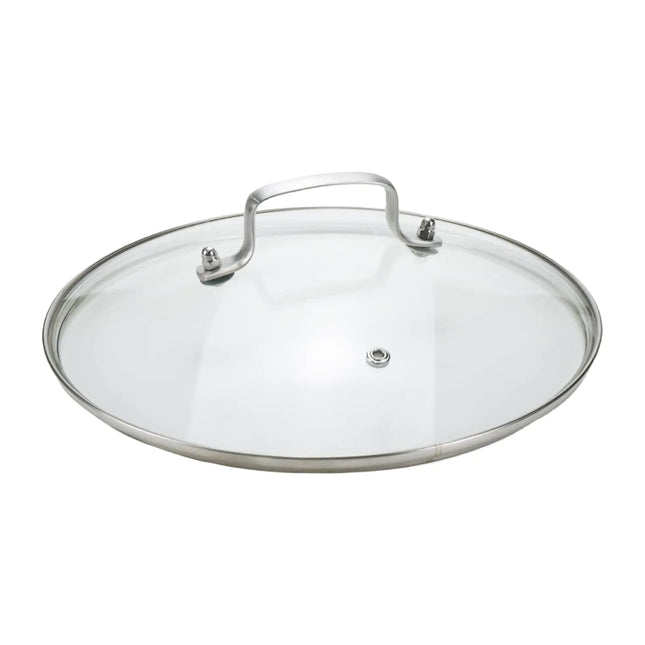 10\" Tempered Glass Lid Stainless Steel Cookware Cover For 10-inch Pot/pan