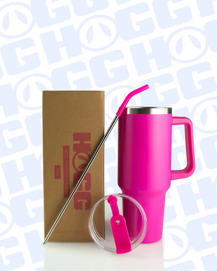 40oz POWDER COATED TRAVELER TUMBLER