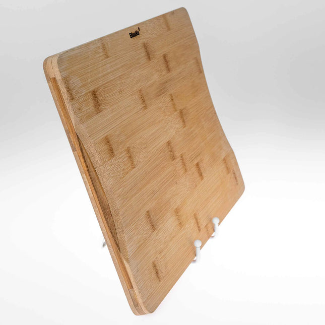 Bamboo Cutting Board 15x10 Inch With Juice Groove And Handles