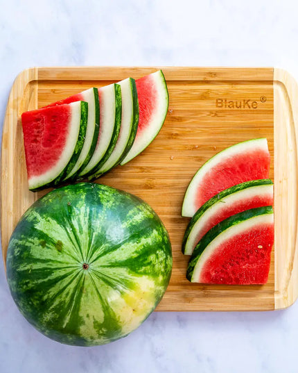 Bamboo Cutting Board 14x11 Inch With Juice Groove